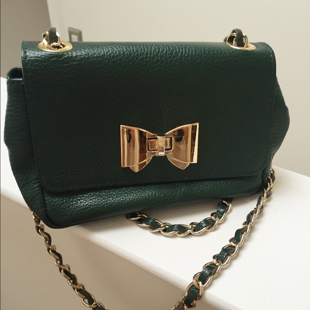 Pierre Darre Leather Crossbody Handbag